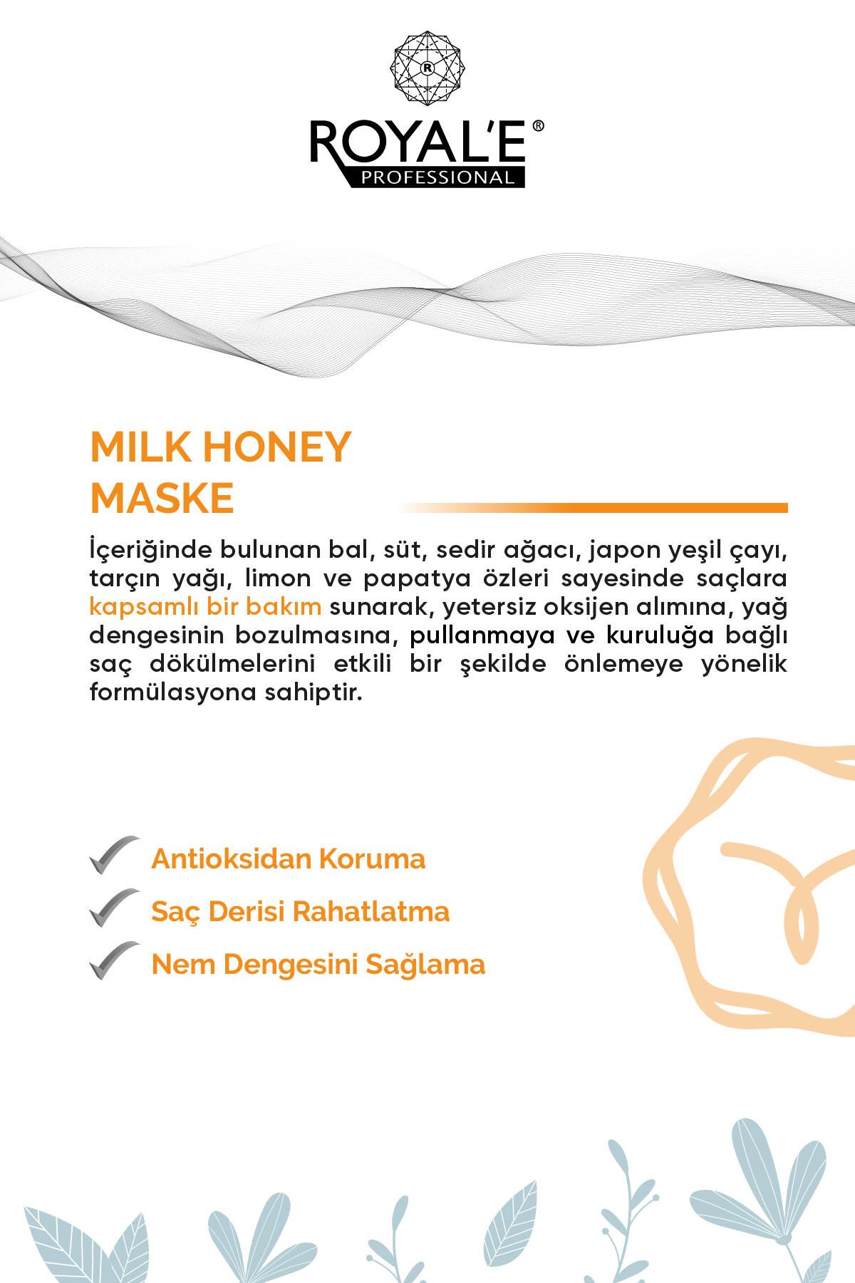 Saç Maskesi - Milk Honey Hair Mask 500ml