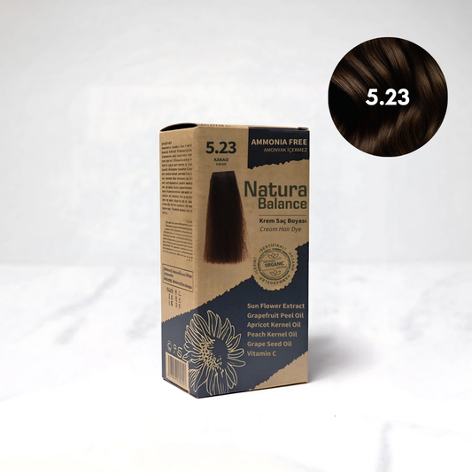 Natura Balance Kit Saç Boyası 60ml 5.23 Kakao