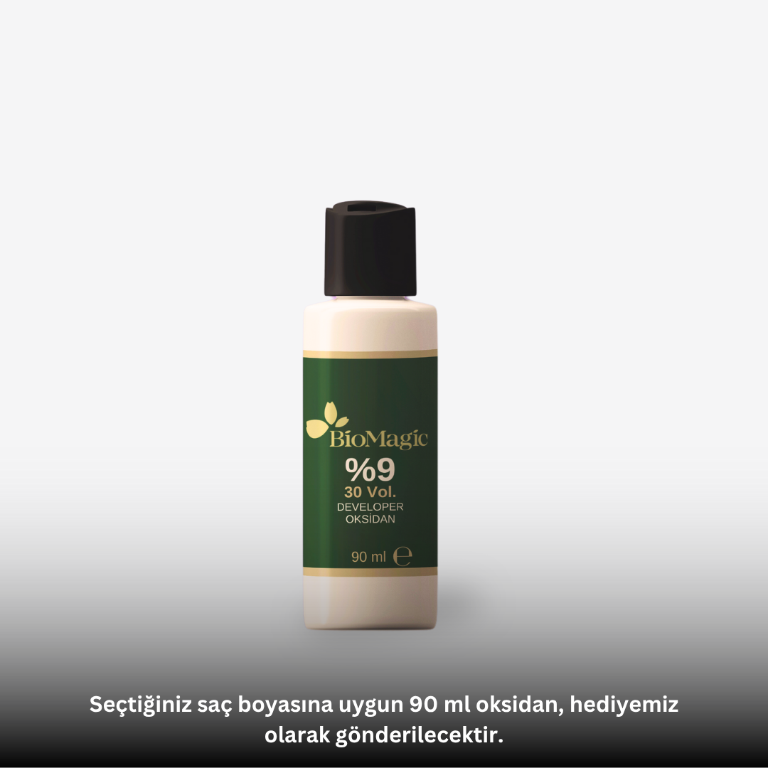 BioMagic Krem Saç Boyası 60ml 11.00 Fildişi Sarısı &  30 Vol. Oksidan 90ml