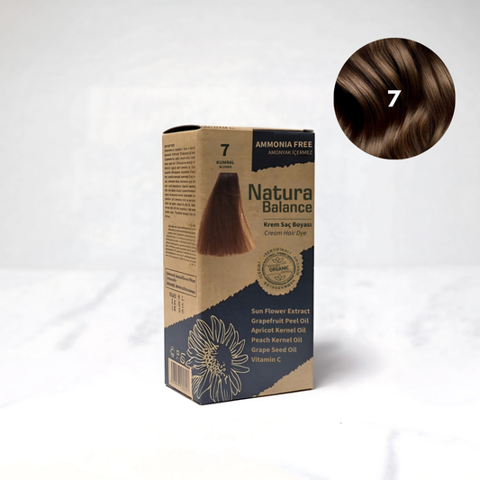 Natura Balance Kit Saç Boyası 60ml 7 Kumral
