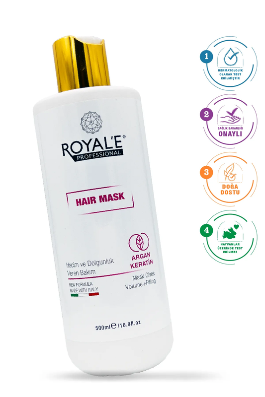 Argan & Keratin Saç Maskesi 500ml