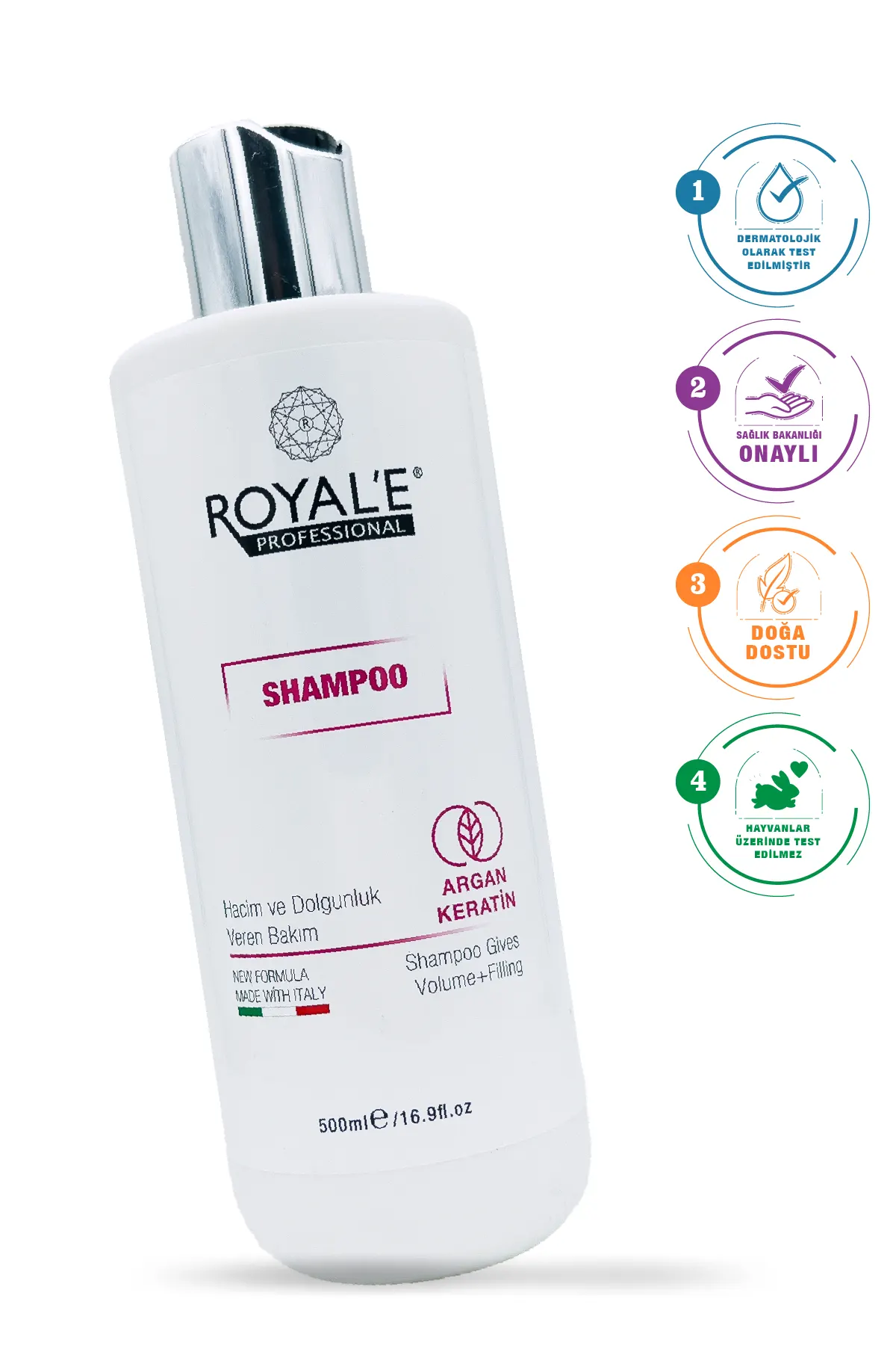 Argan & Keratin Şampuan 500ml