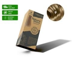 Natura Balance Kit Saç Boyası 60ml 9 Çok Açık Kumral (Sarı)